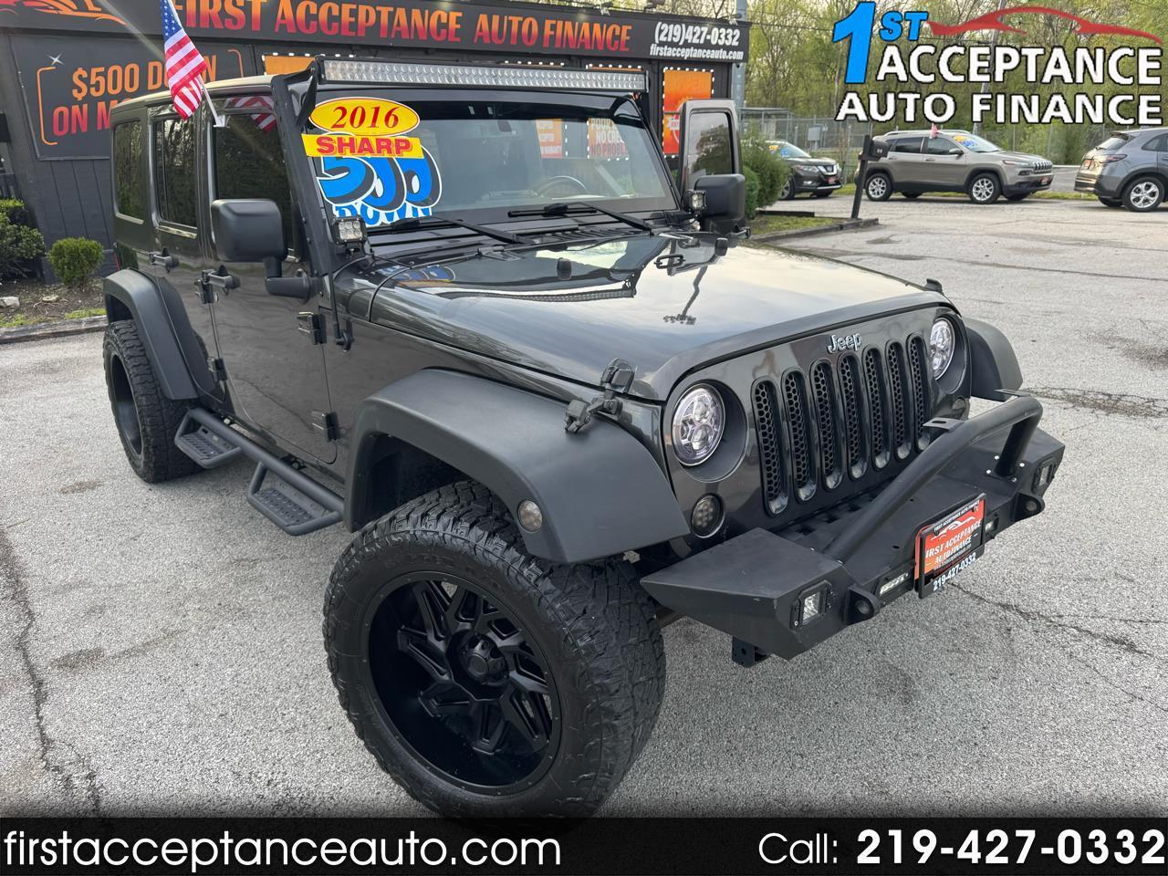 2016 Jeep Wrangler Unlimited Sport 4WD