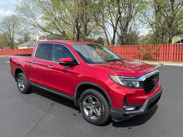 Red 2023 Honda Ridgeline RTL-E AWD Pickup Truck All-Wheel Drive Automatic