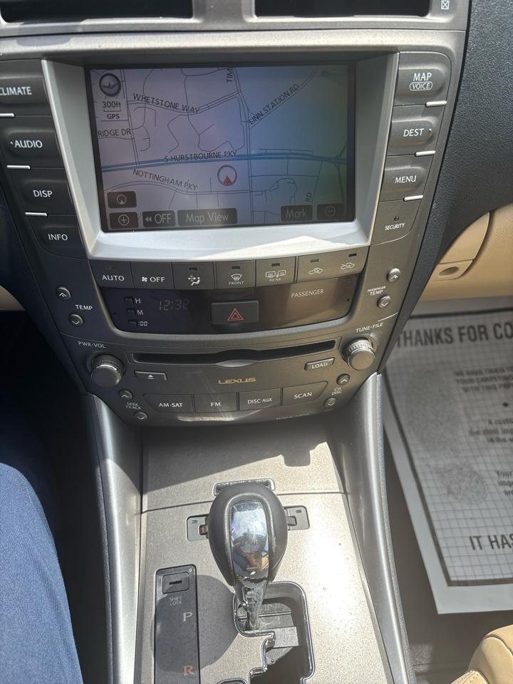 Lexus IS 250 4dr Sport Sdn Auto AWD 2008
