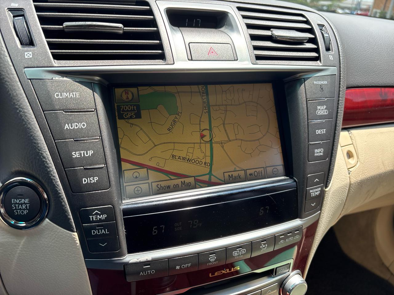 Lexus LS 460 4dr Sdn L RWD 2012