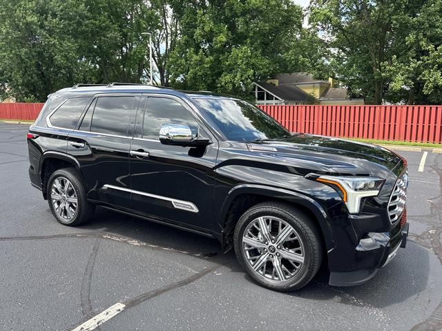 Black 2024 Toyota Sequoia SUV / Crossover Four-Wheel Drive Automatic