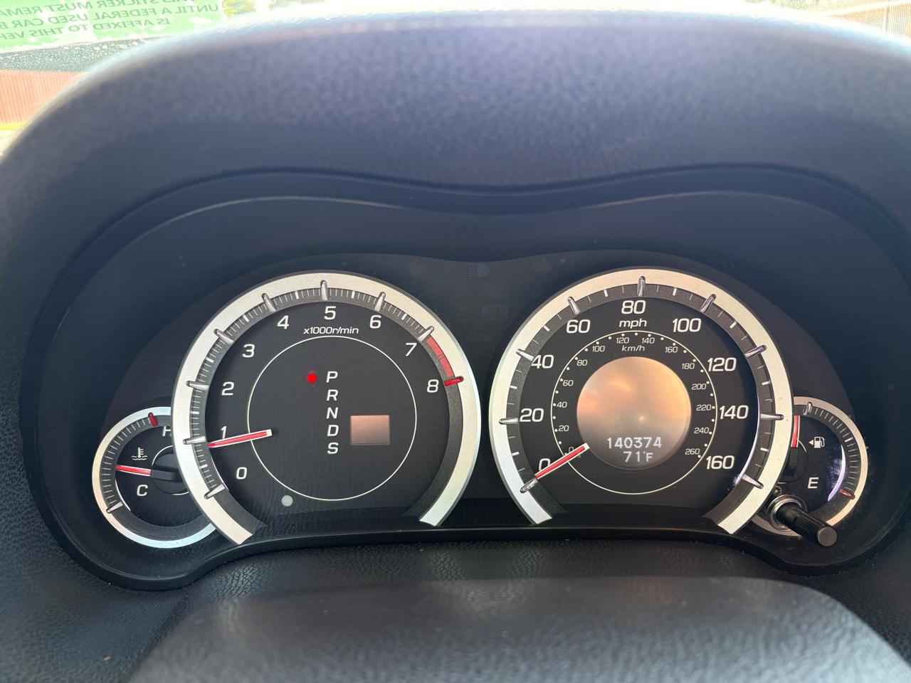Acura TSX 4dr Sdn I4 Auto 2012