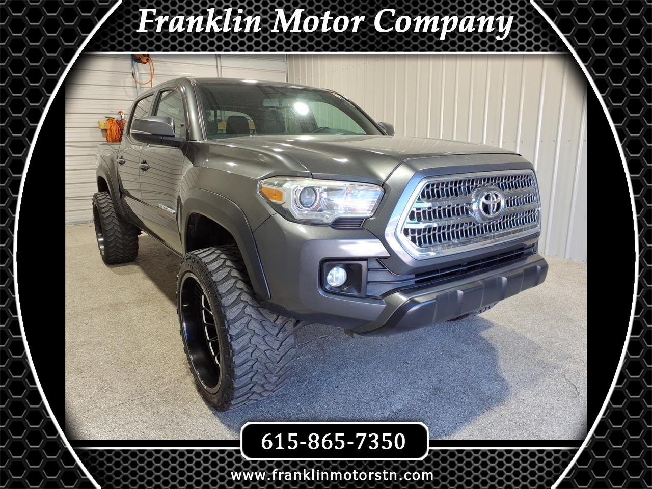 2016 Toyota Tacoma SR5 Double Cab Long Bed V6 6AT 4WD