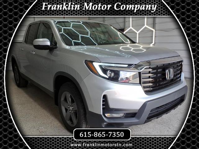 Lunar Silver Metallic 2023 Honda Ridgeline RTL-E AWD Pickup Truck All-Wheel Drive 9-Speed Automatic