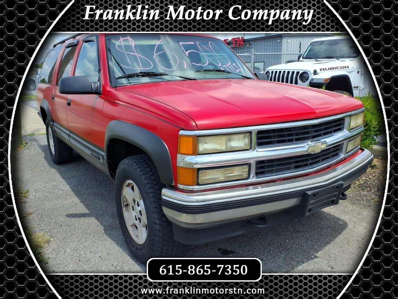 1995 Chevrolet Suburban Cheyenne