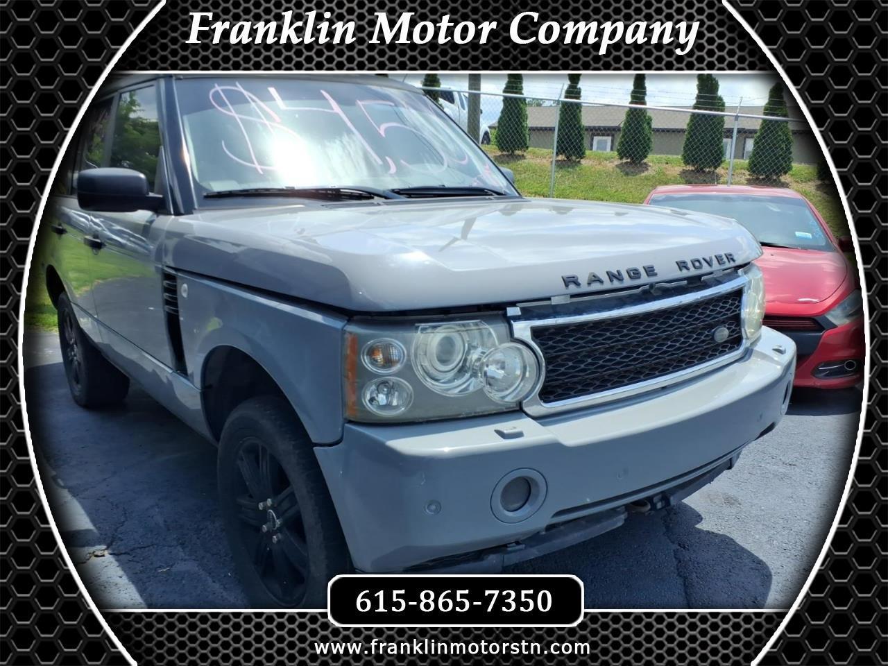 2007 Land Rover Range Rover HSE
