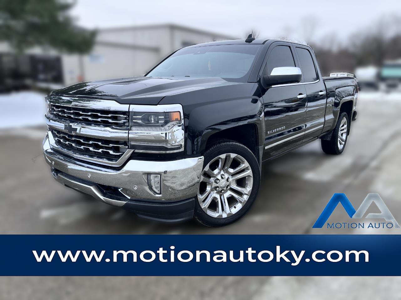 2016 Chevrolet Silverado 1500 LTZ Double Cab Short Box 4WD