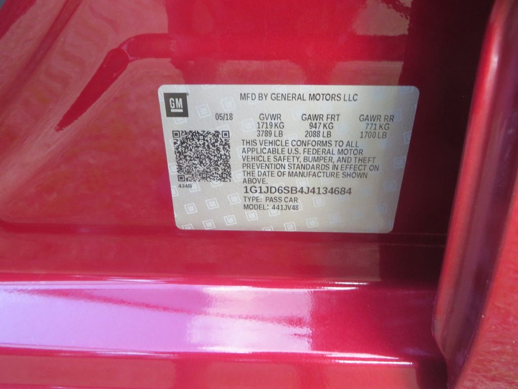 Chevrolet Sonic  2018