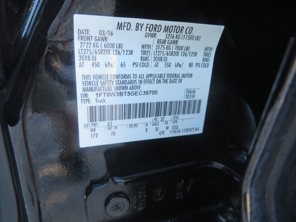 Ford Super Duty F-350 SRW  2016