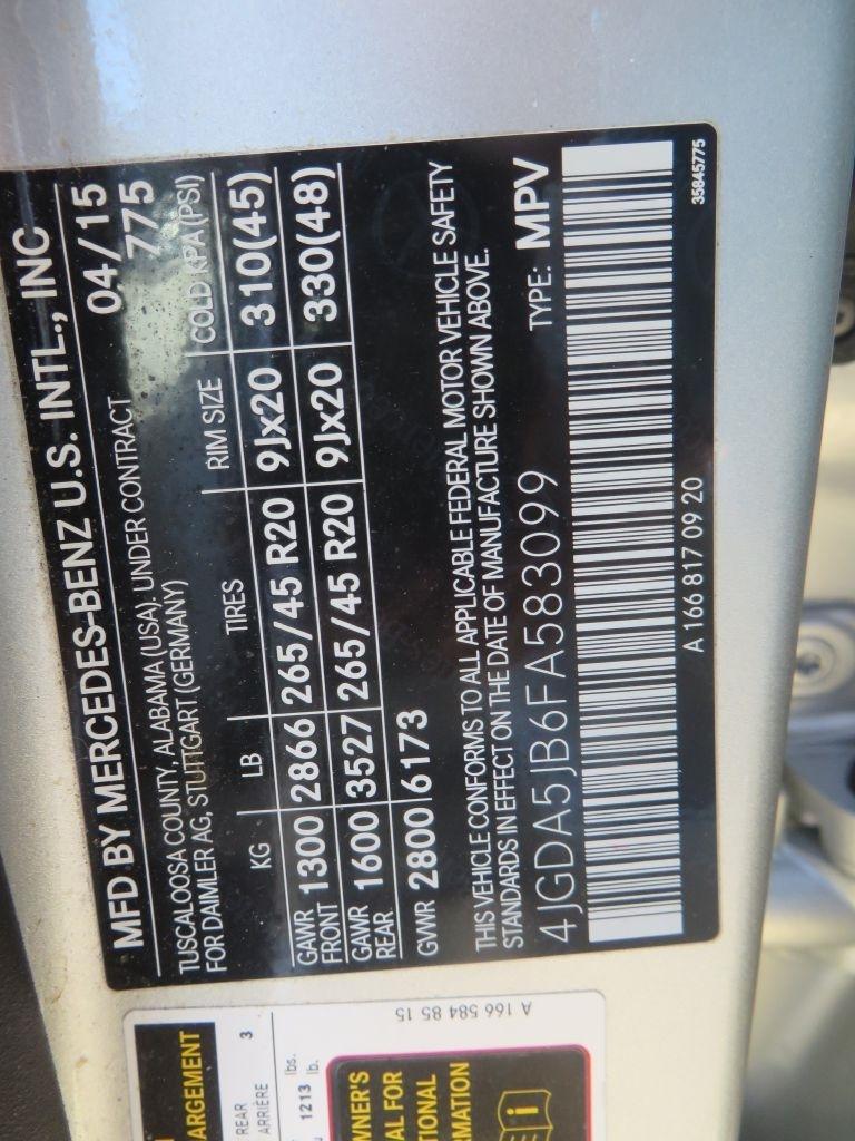 Mercedes-Benz M-Class  2015