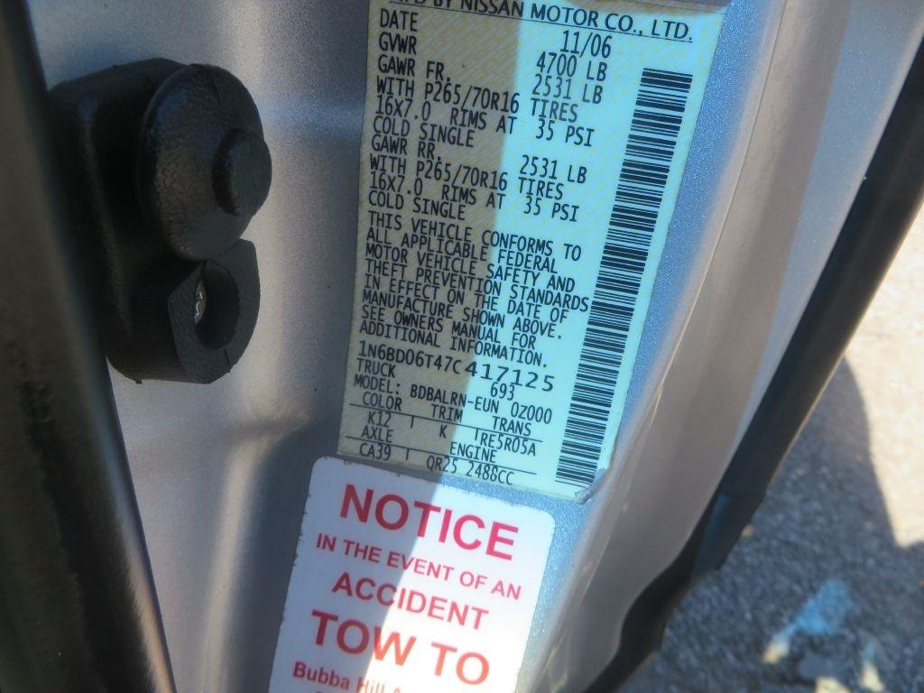 Nissan Frontier  2007