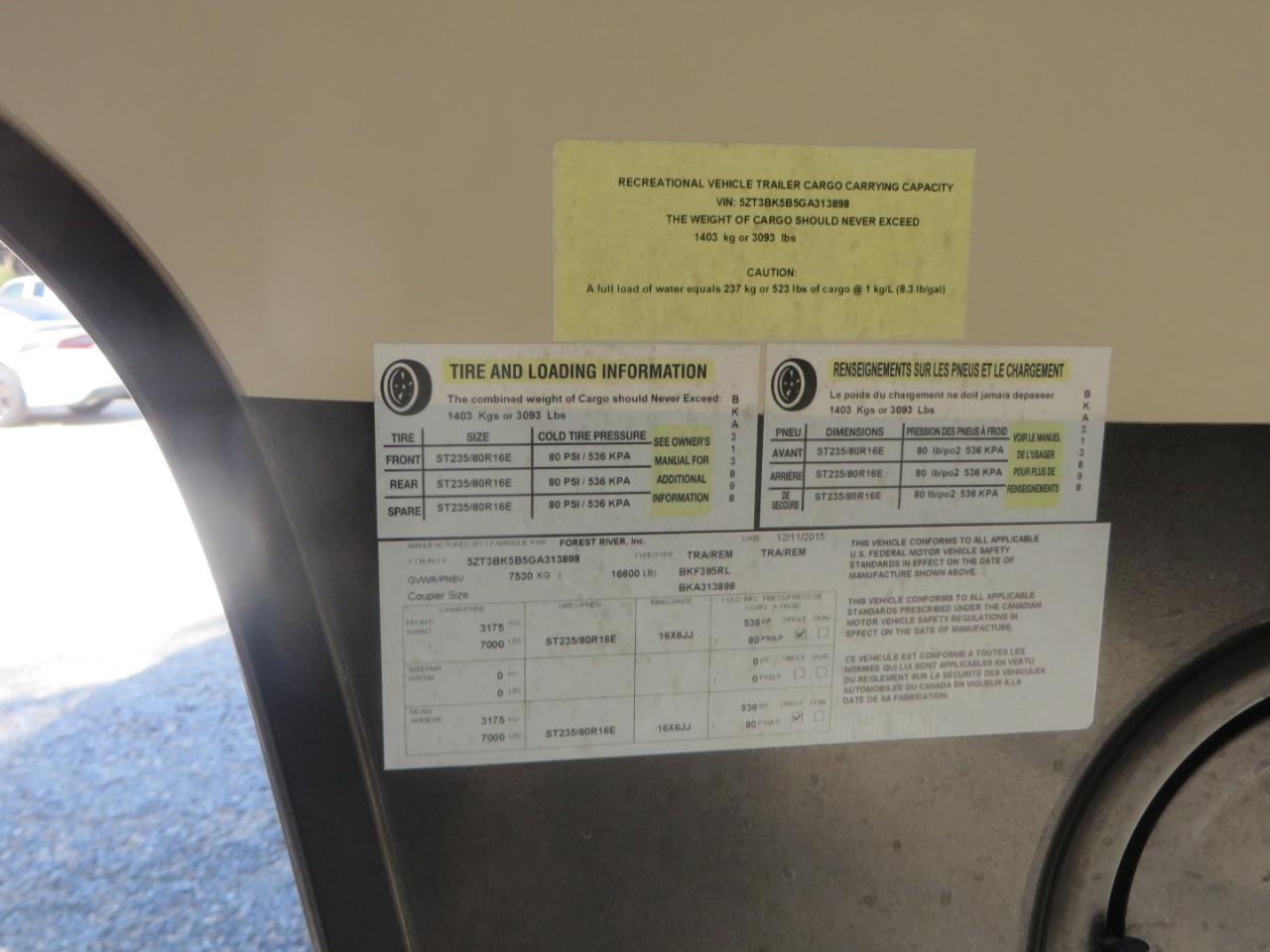 Forest River Brookstone  2016