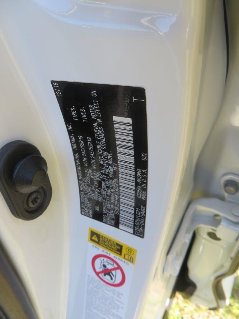 Toyota Highlander SE 2019