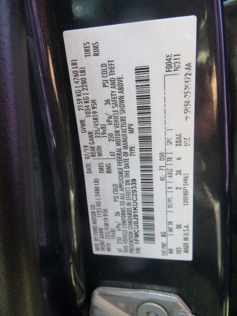 Ford Escape Titanium 2019