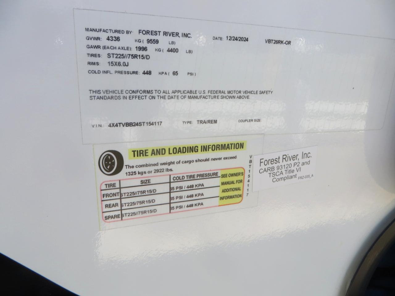 Forest River Vibe  2025