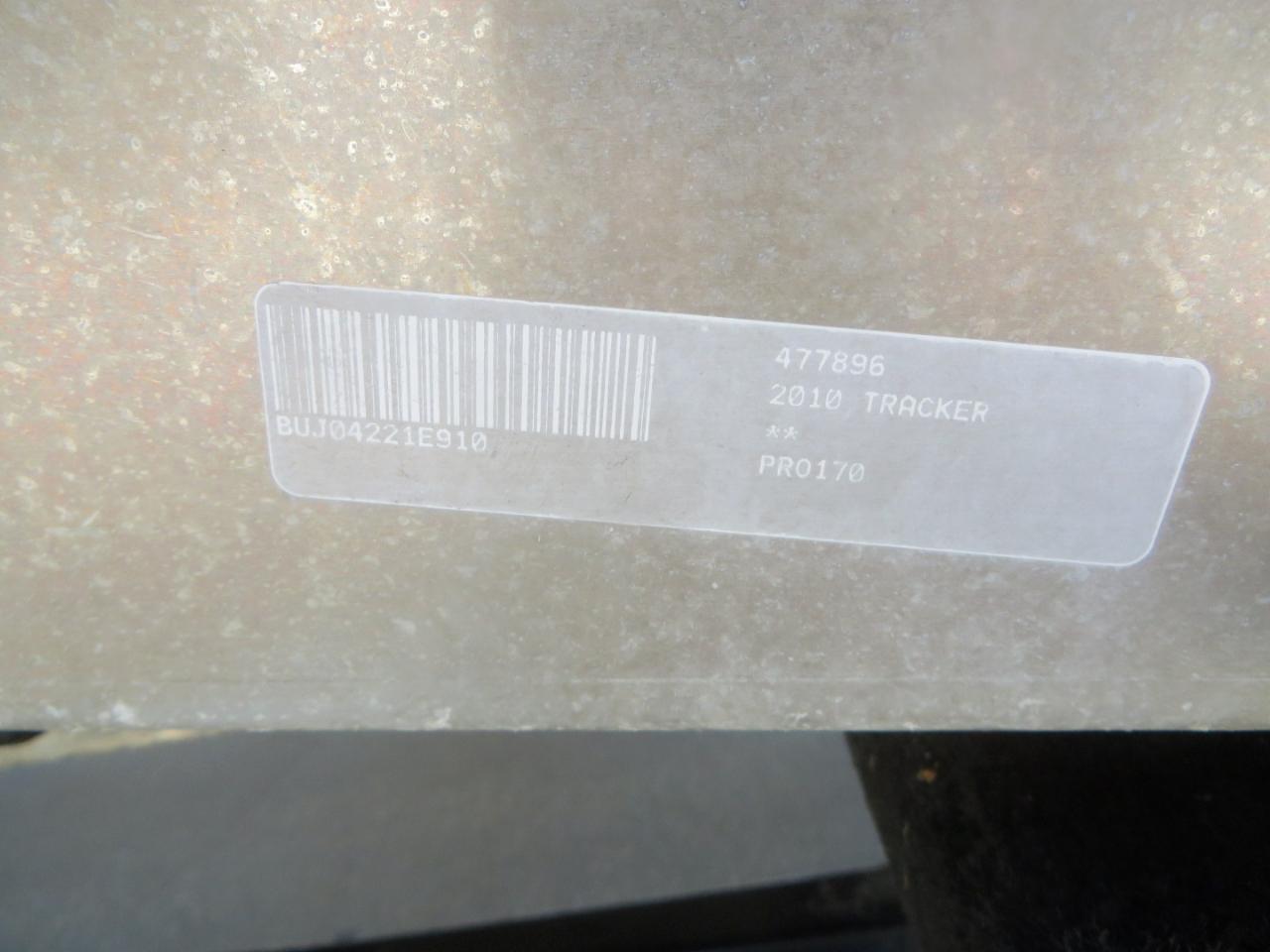 Bass Tracker Pro 170  2010