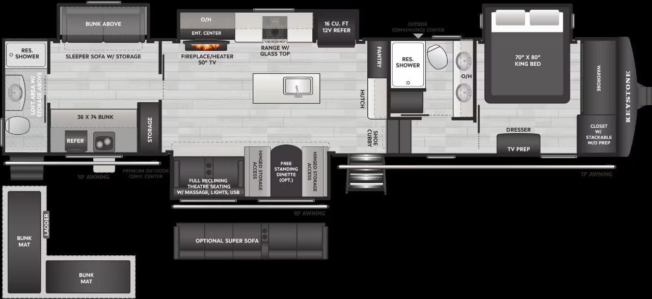Keystone RV Sprinter Wide Body  2025