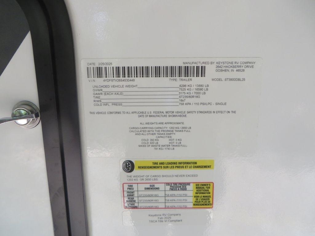 Keystone RV Sprinter Wide Body  2025