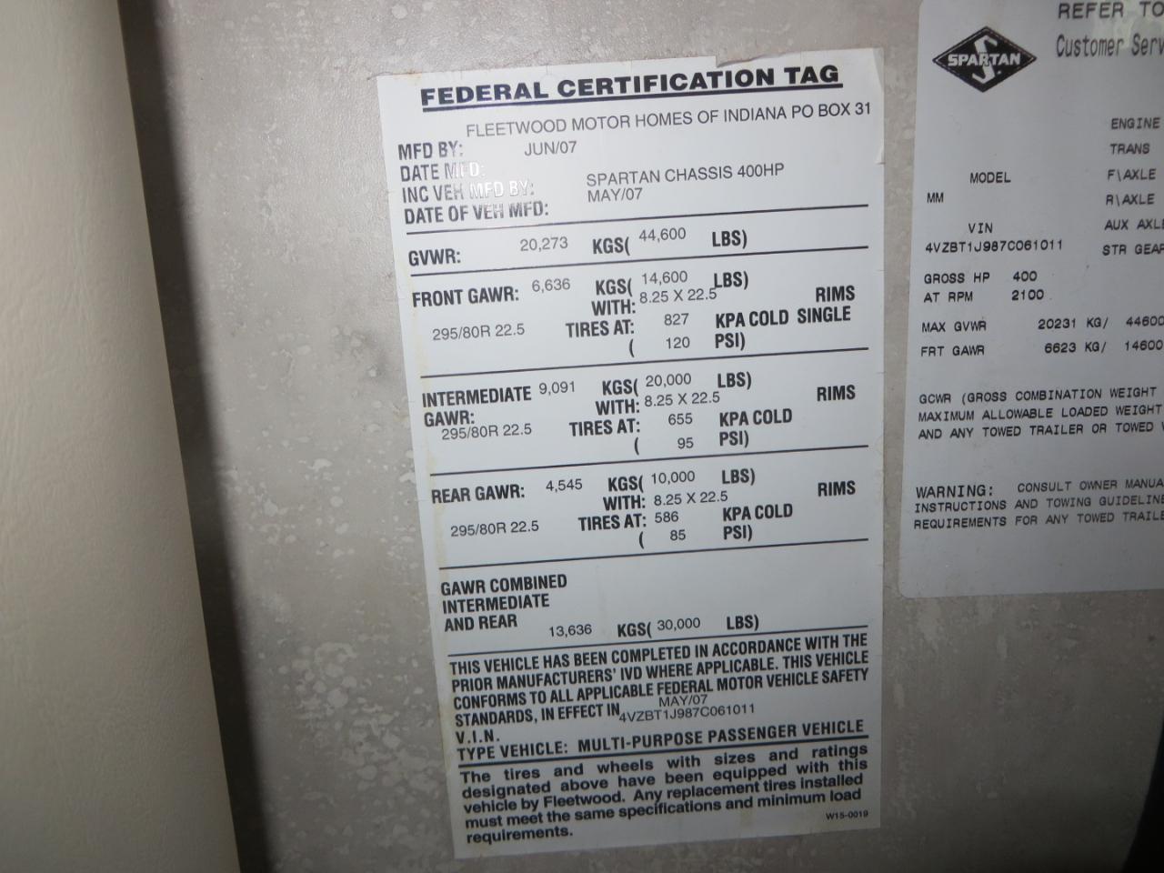 Fleetwood Revolution LE 2007