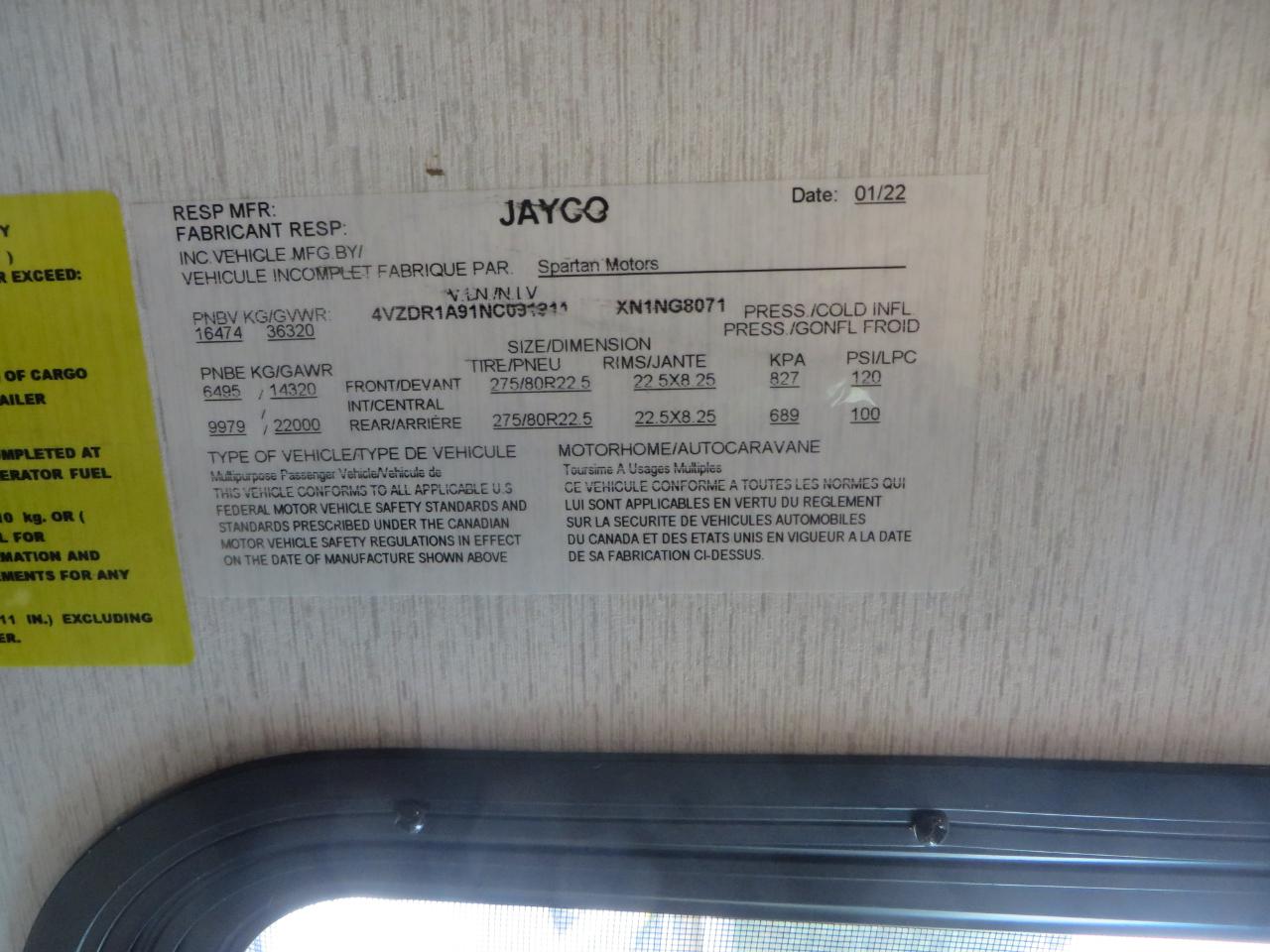 Spartan Motorhome  2022
