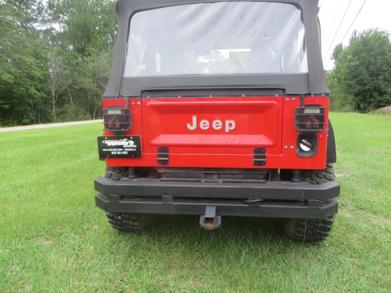 Jeep CJ 4WD CJ7 1986