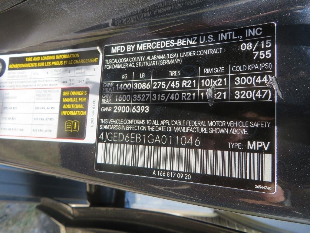 Mercedes-Benz GLE  2016