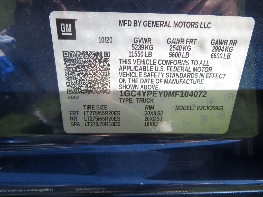 Chevrolet Silverado 2500HD  2021