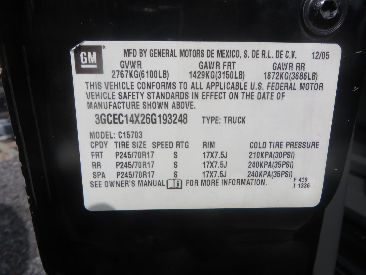 Chevrolet Silverado 1500  2006