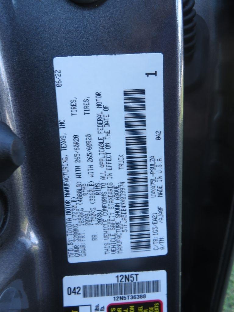 Toyota Tundra 4WD  2022