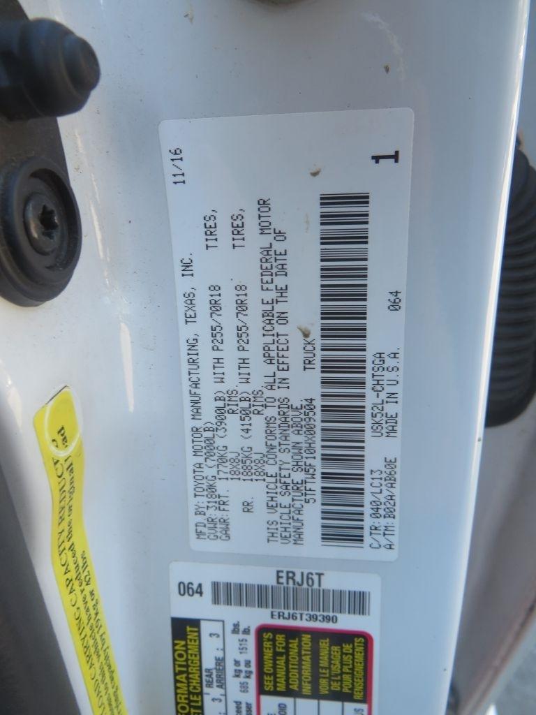 Toyota Tundra 2WD  2017