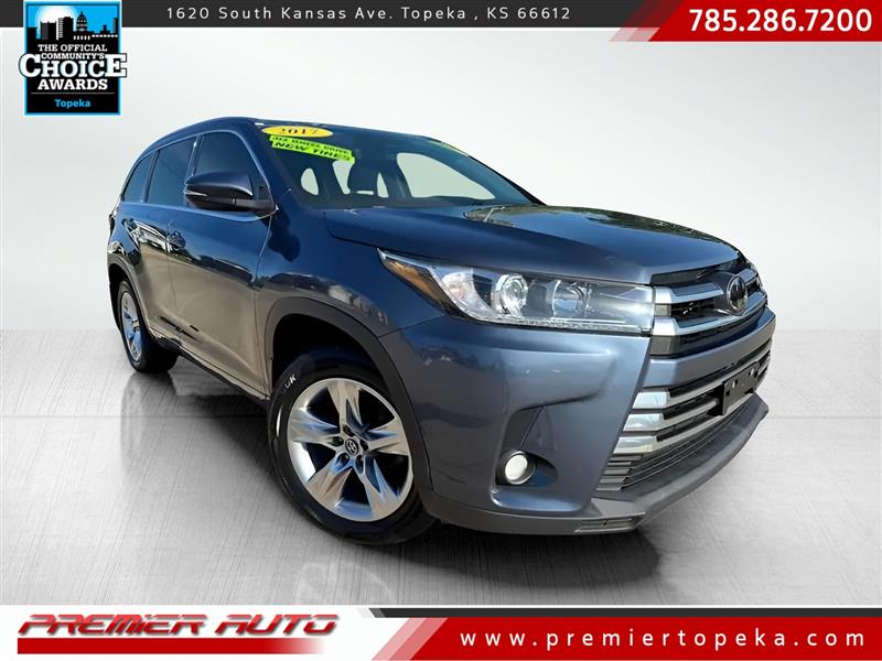 2017 Toyota Highlander Limited AWD V6