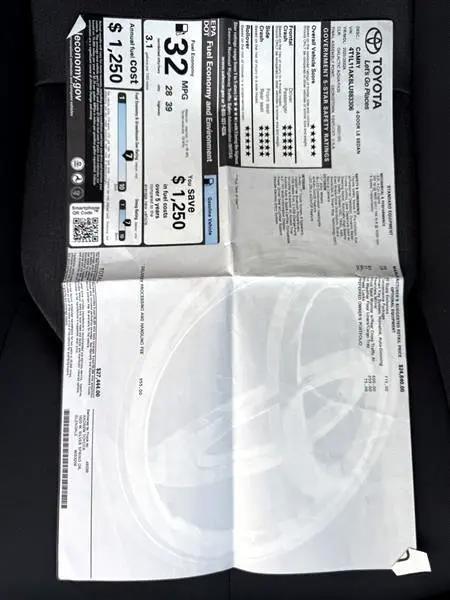 Toyota Camry LE 2020