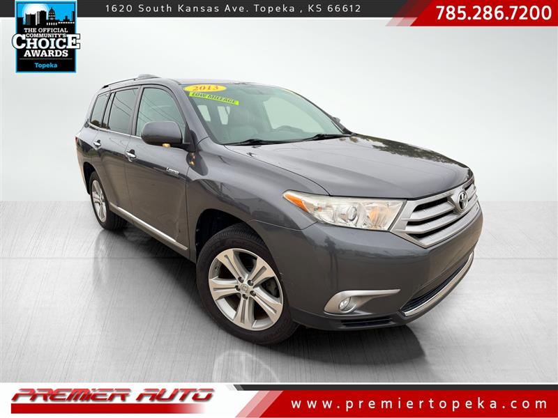 2013 Toyota Highlander Limited FWD V6