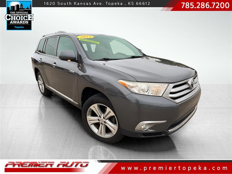 2013 Toyota Highlander Limited FWD V6