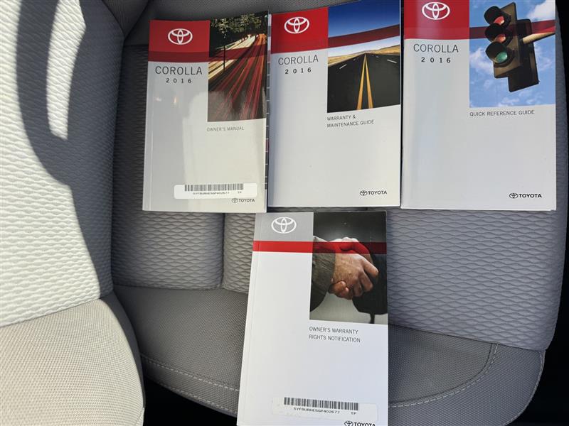 Toyota Corolla LE 2016 Toyota Corolla LE 2016