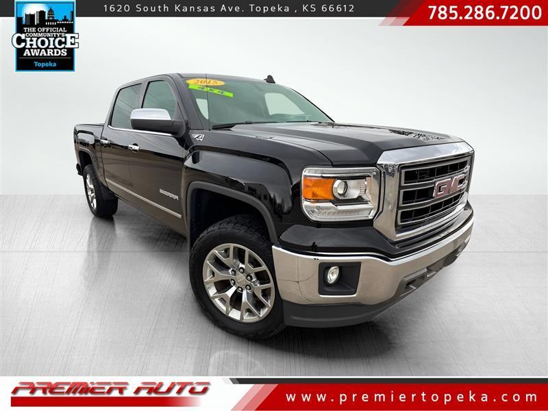 2015 GMC Sierra 1500 SLT Crew Cab Short Box 4WD