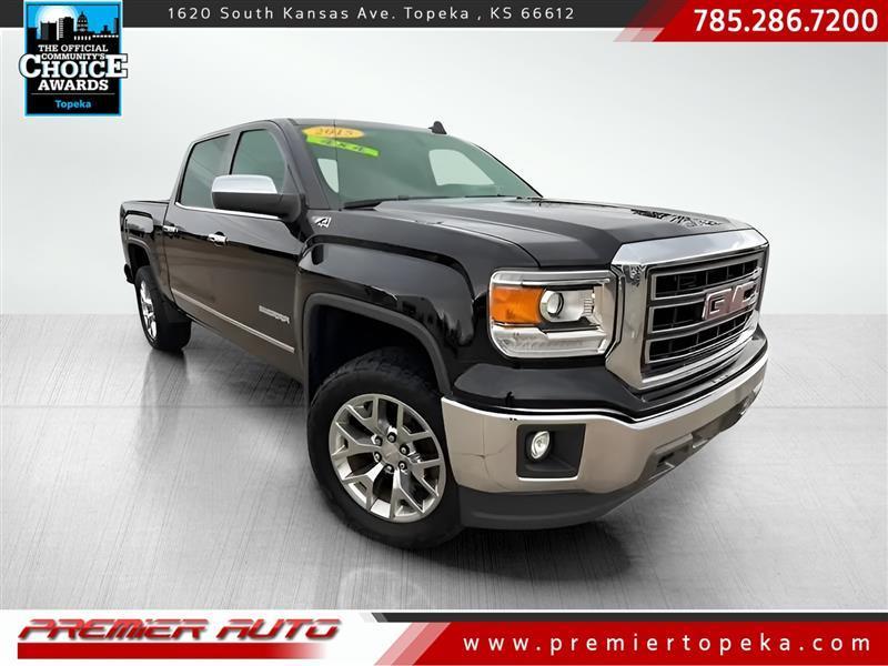 2015 GMC Sierra 1500 SLT Crew Cab Short Box 4WD