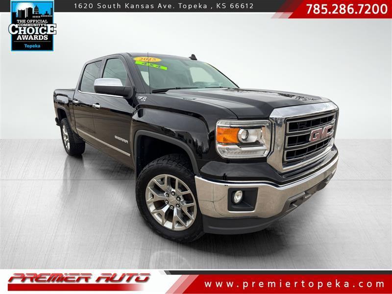 2015 GMC Sierra 1500 SLT Crew Cab Short Box 4WD