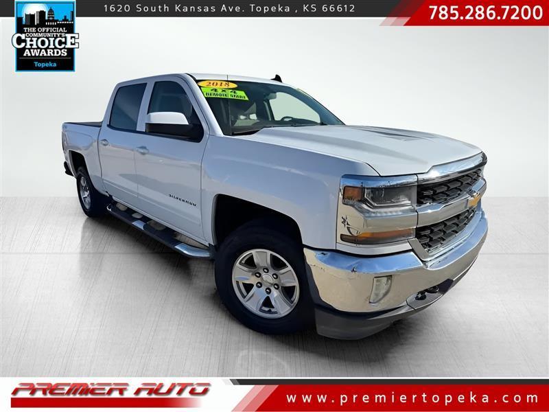 2018 Chevrolet Silverado 1500 LT Crew Cab 4WD