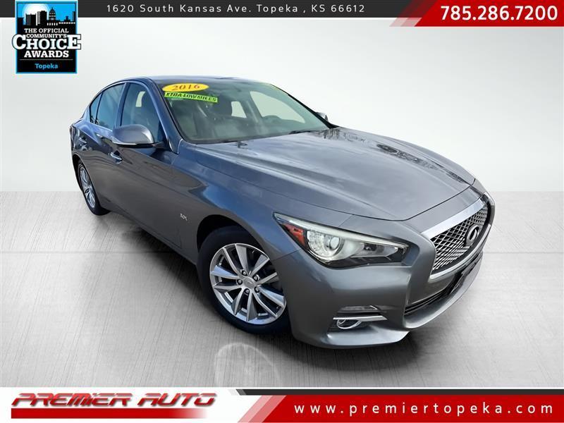 2016 Infiniti Q50 Premium 4D Sedan AWD 3.0t