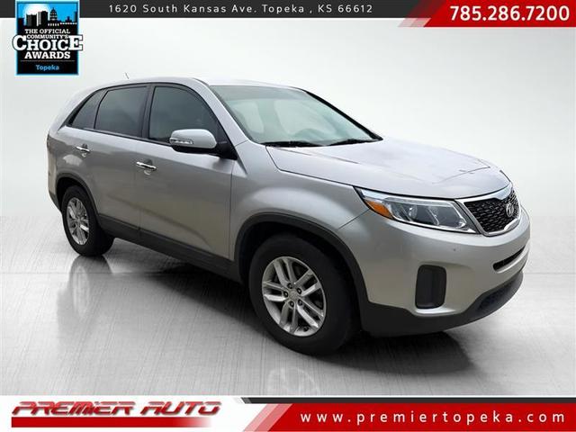 Silver 2015 Kia Sorento SUV / Crossover Front-Wheel Drive Automatic