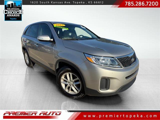Silver 2015 Kia Sorento SUV / Crossover Front-Wheel Drive Automatic