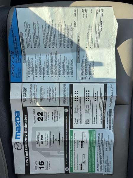 Mazda CX-9 Grand Touring 2010