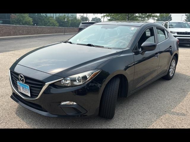 Black 2016 Mazda MAZDA3 Sedan Front-Wheel Drive Automatic