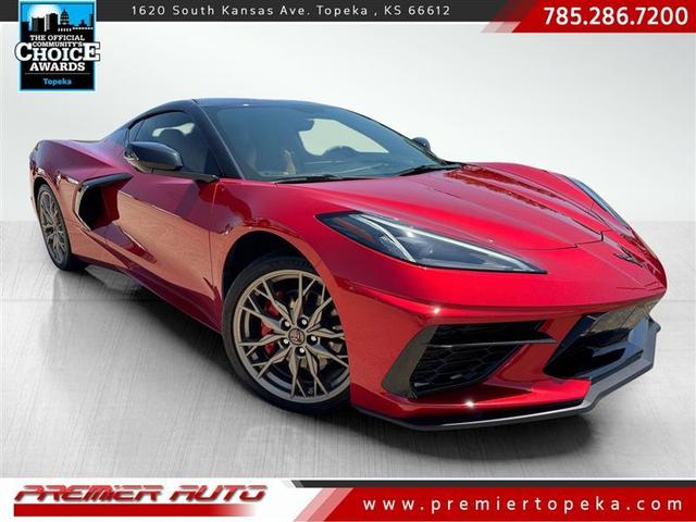 Red (Maroon) 2023 Chevrolet Corvette Coupe Rear-Wheel Drive Automatic