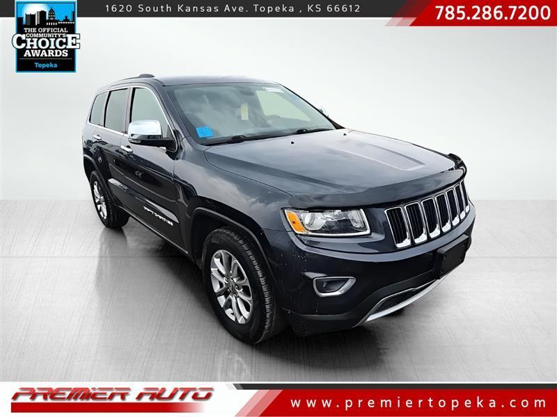 Dark Blue 2015 Jeep Grand Cherokee SUV / Crossover Four-Wheel Drive Automatic