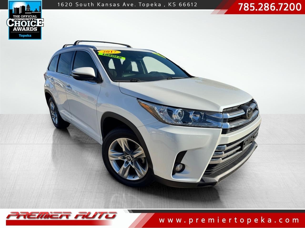 2017 Toyota Highlander Limited FWD V6