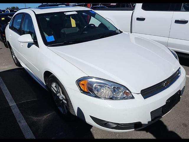 White 2011 Chevrolet Impala Sedan Front-Wheel Drive Automatic