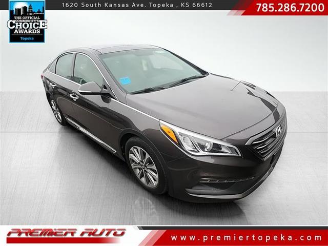 Brown 2016 Hyundai Sonata Sedan Front-Wheel Drive Automatic