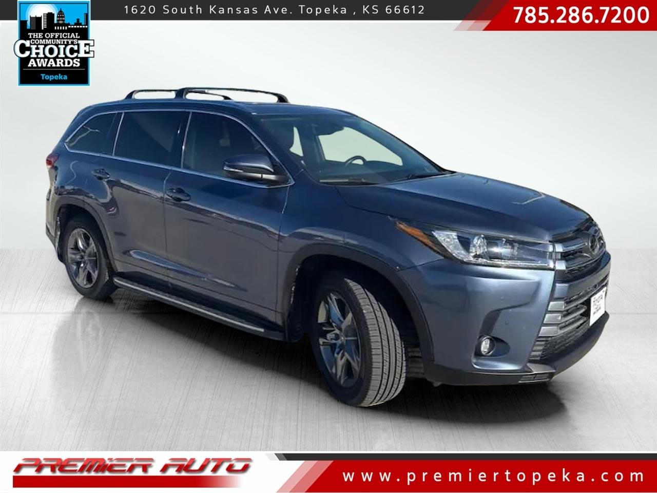 2019 Toyota Highlander Limited Platinum V6 AWD (Natl)